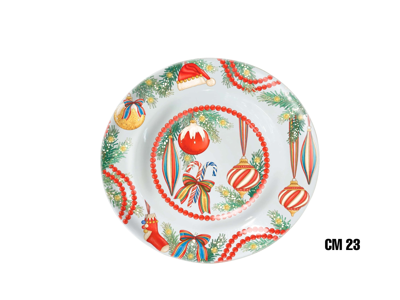 PIATTO FONDO MEL.23CM NAT. ME-1645-1352