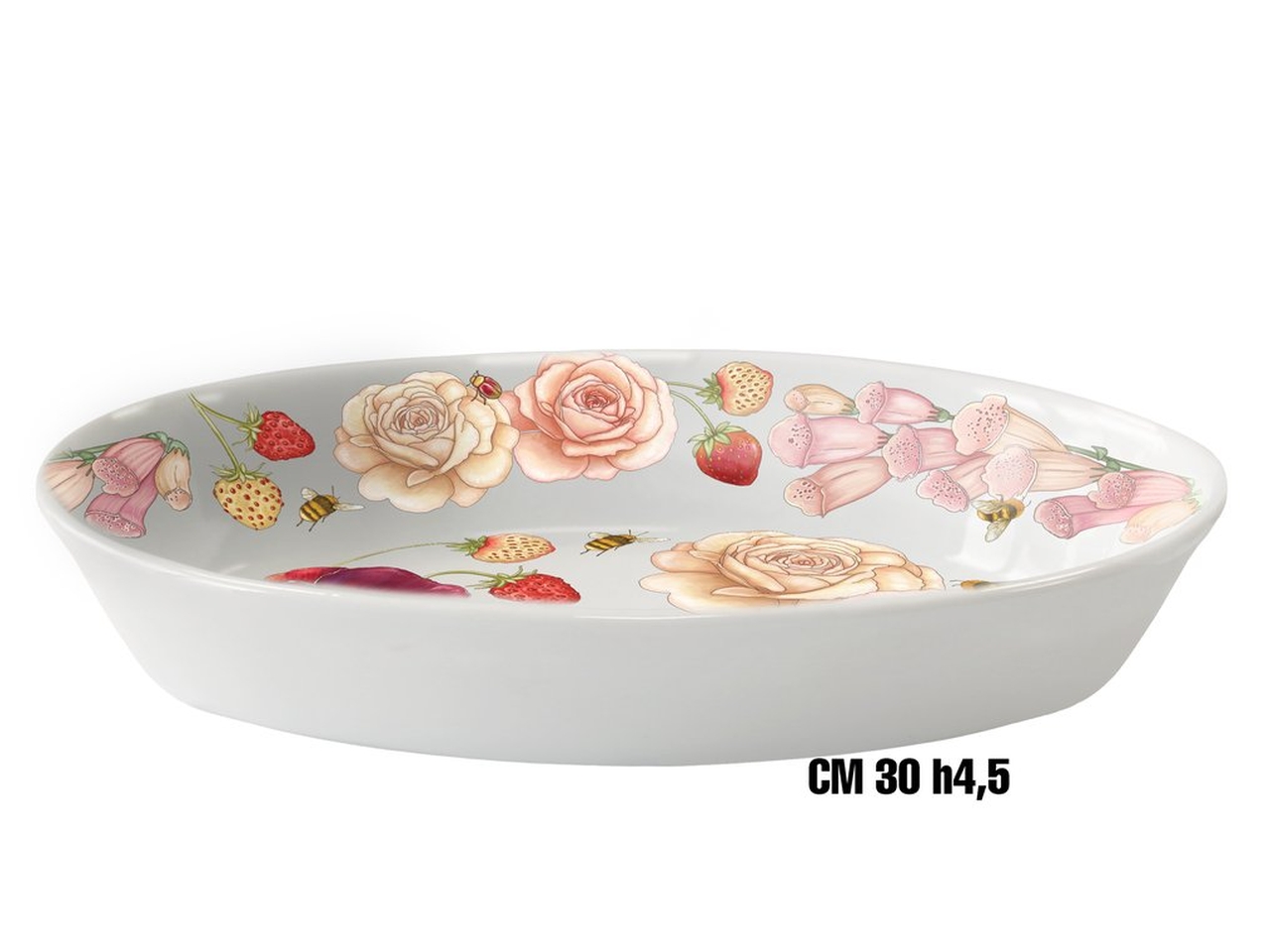 FIORI R.OVALINO MEL.30XH4,5CM ME-1645-0982
