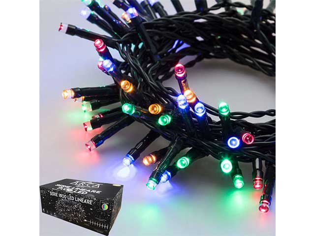 CATENA LUCI 1500LED M.COLOR U.E.55375