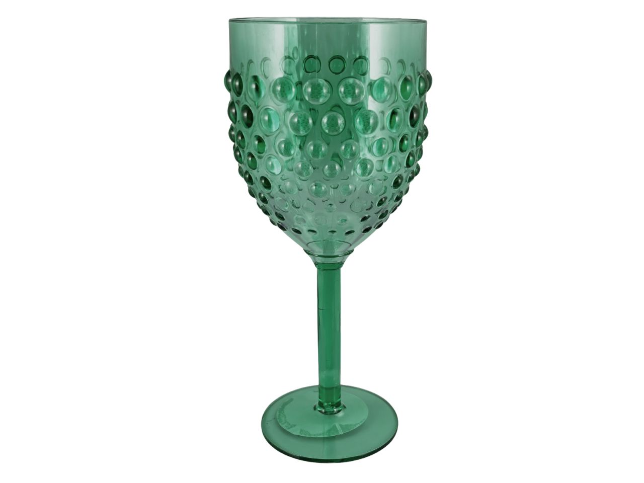 CALICE VERDE PUNT. 8,5-H10,5CM 80146
