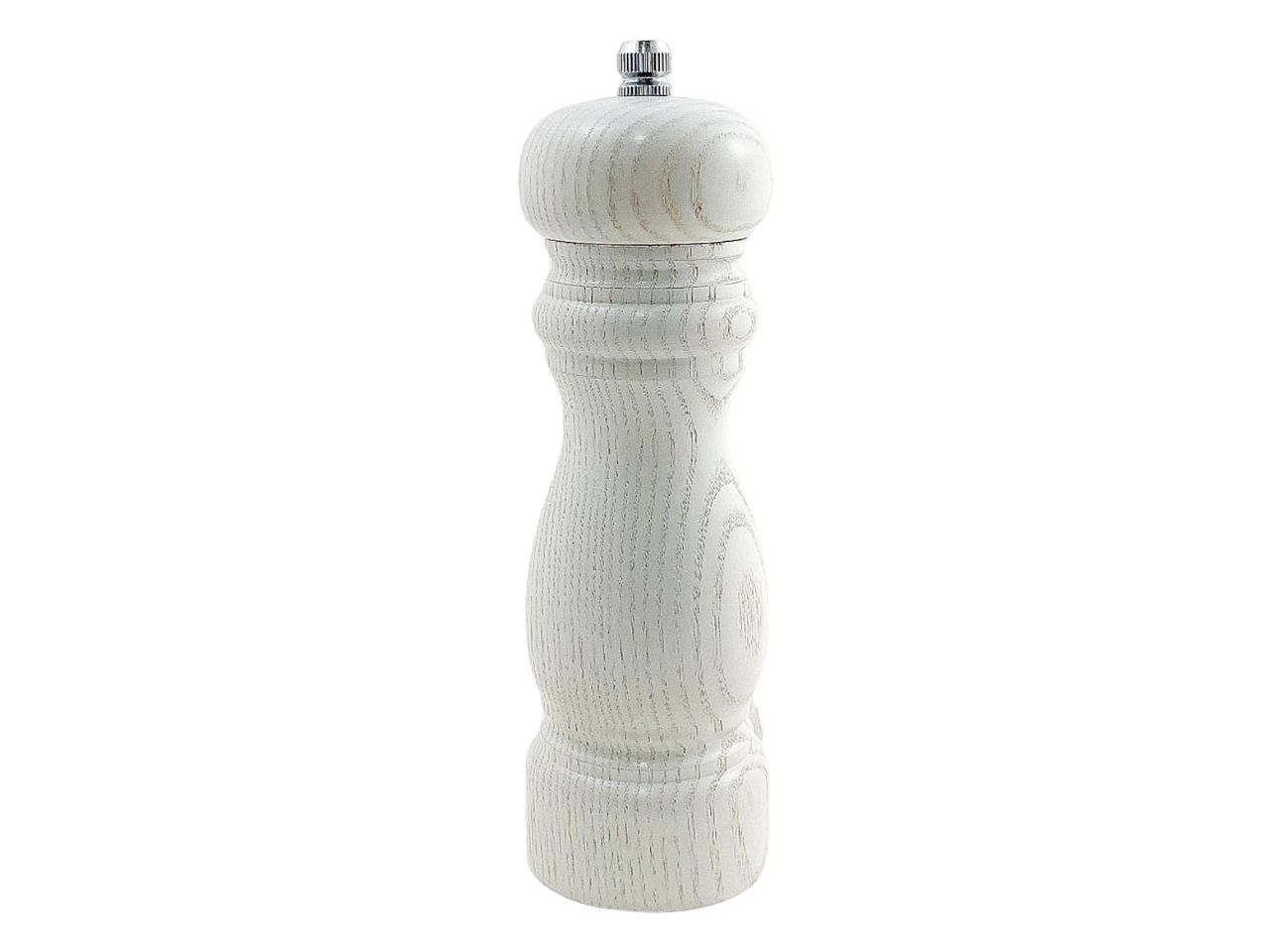MACINA PEPE IN LEGNO BIANCO H15CM 55313