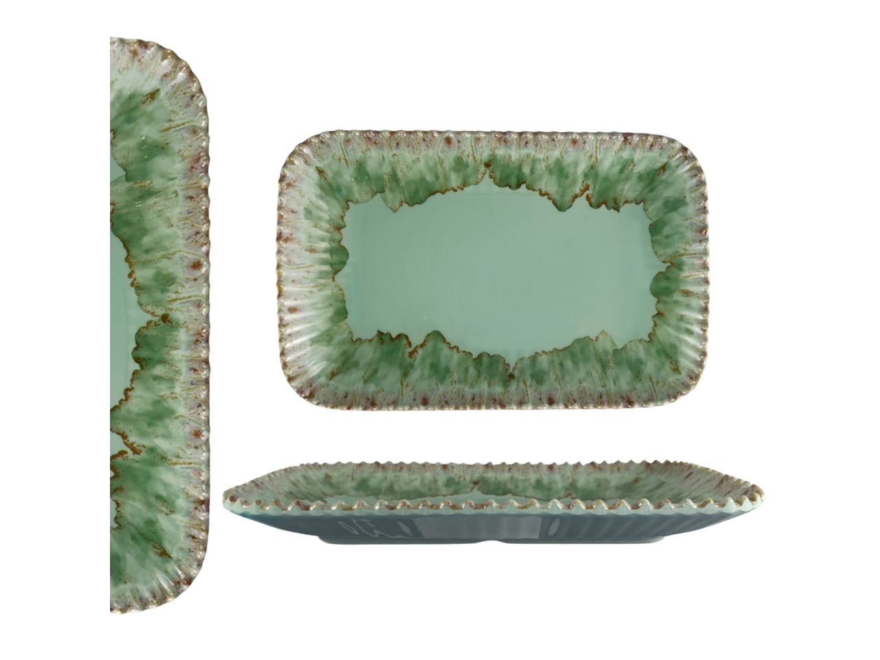 PERLA REACTIVE VASSOIO 17X11XH2CM 58529