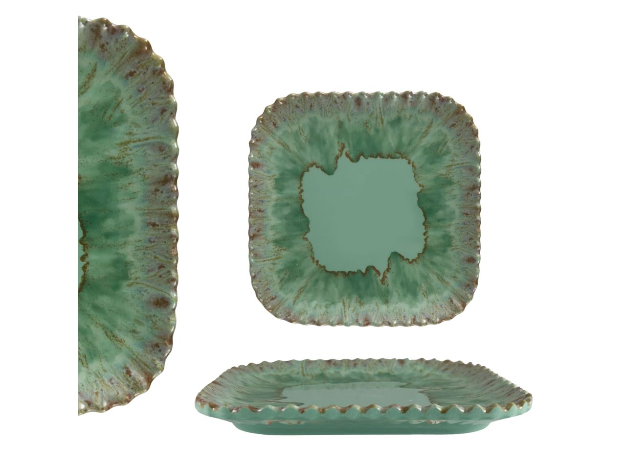 PERLA REACTIVE VASSOIO 17X17XH2CM 58530