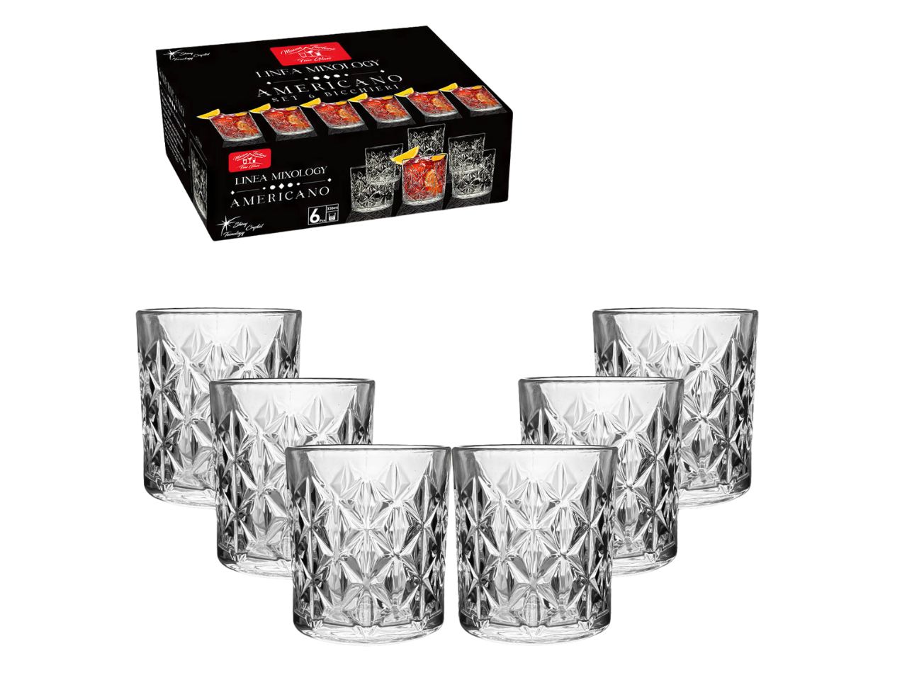 AMERICANO BICCHIERI 33CL 6PZ 58305