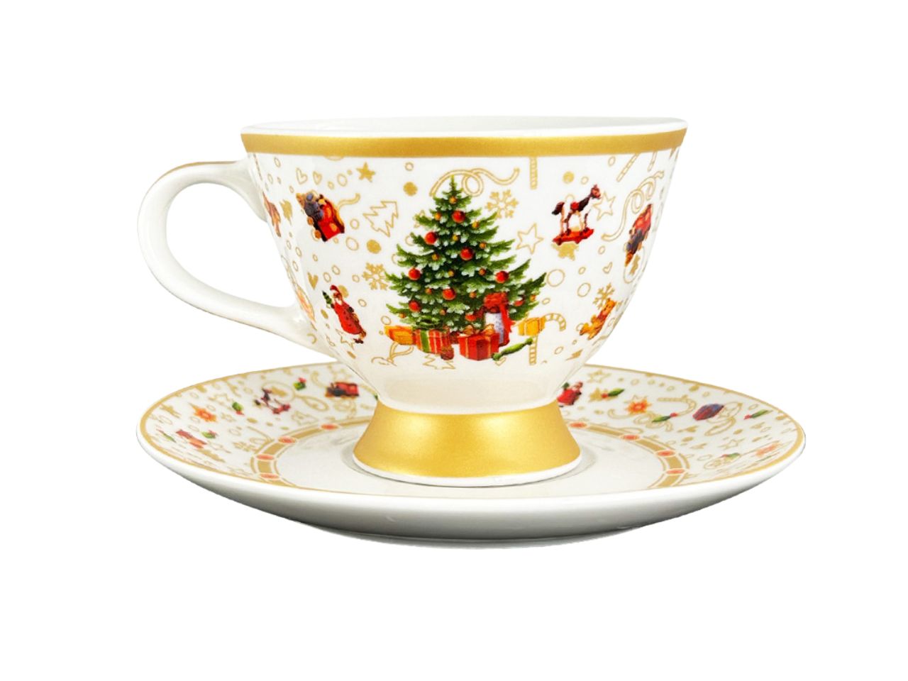 TAZZA CAFFE’ C/P.ALBERO ORO 58150