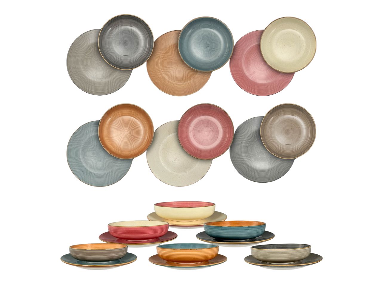 MAYA SERVIZIO PIATTI 12 PEZZI 956000