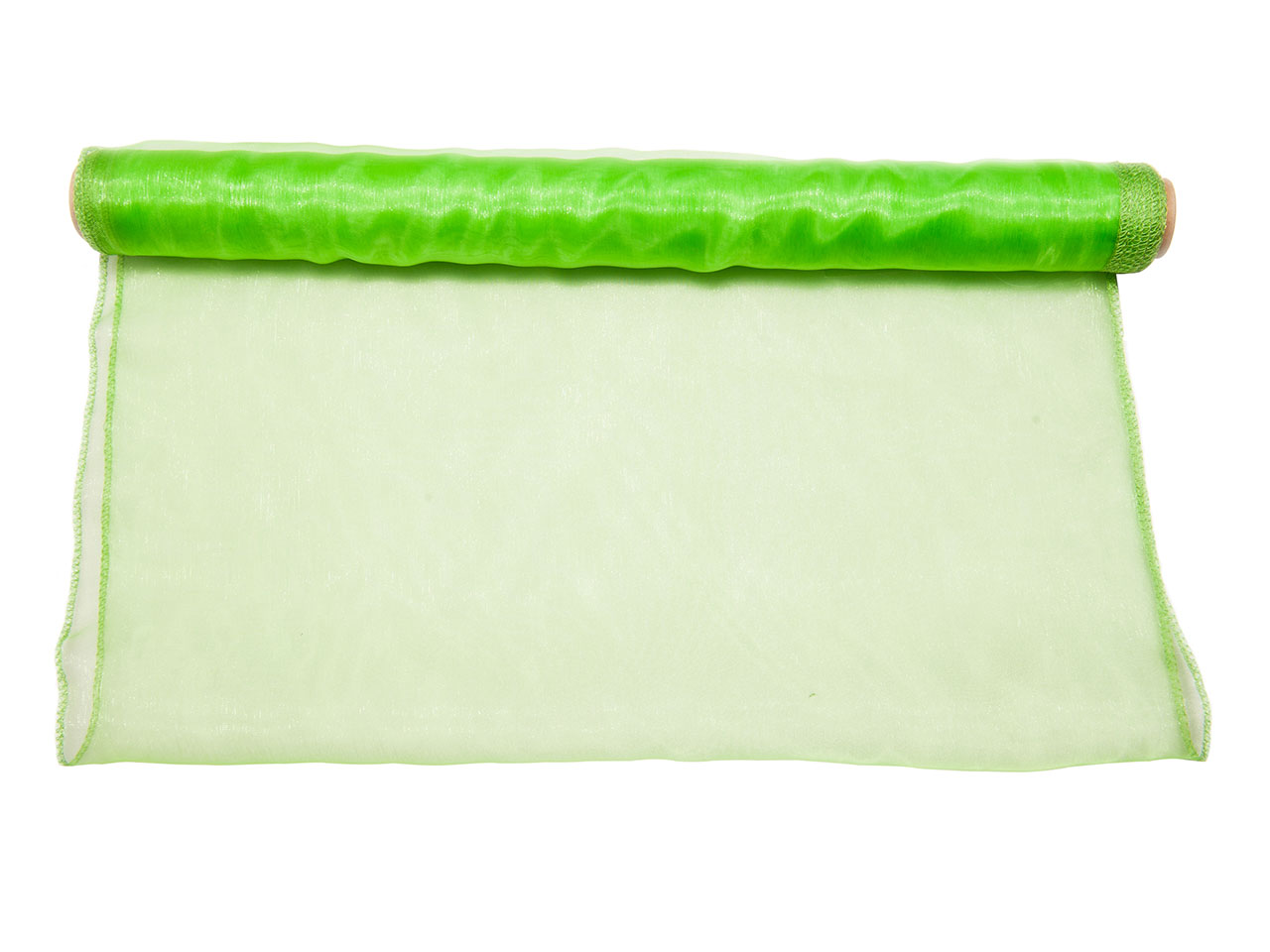 ROTOLO ORGANZA 48cmx10yds VERDE MELA  AA01455