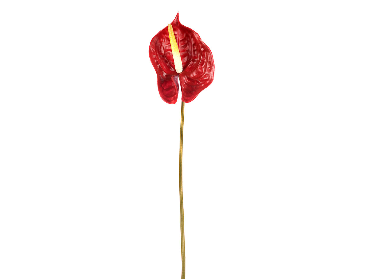FIORE ANTHURIUM 70CM ROSSO A02258