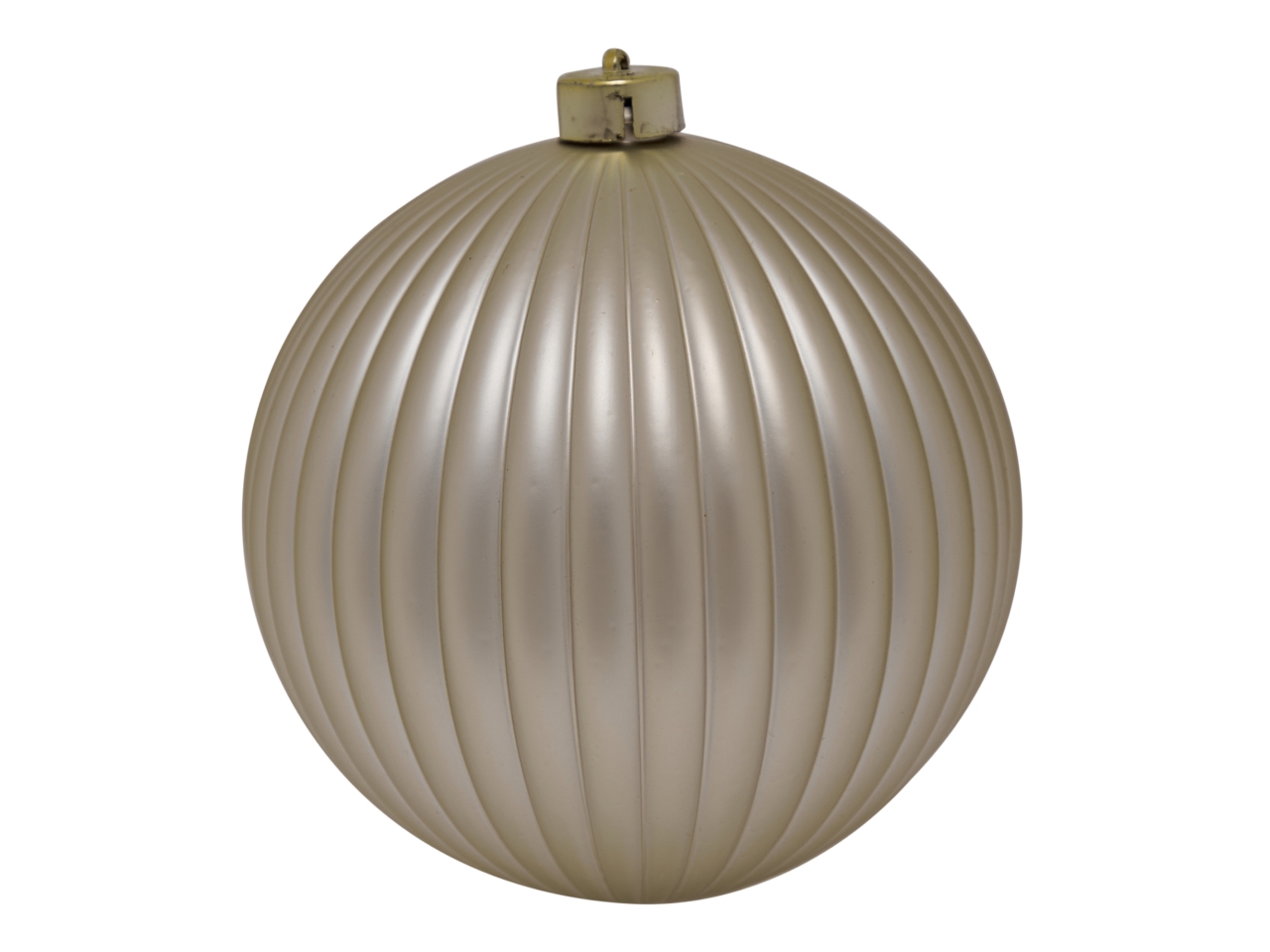 PALLA 15CM SPICCHI CHAMPAGNE OPACO N19451_06