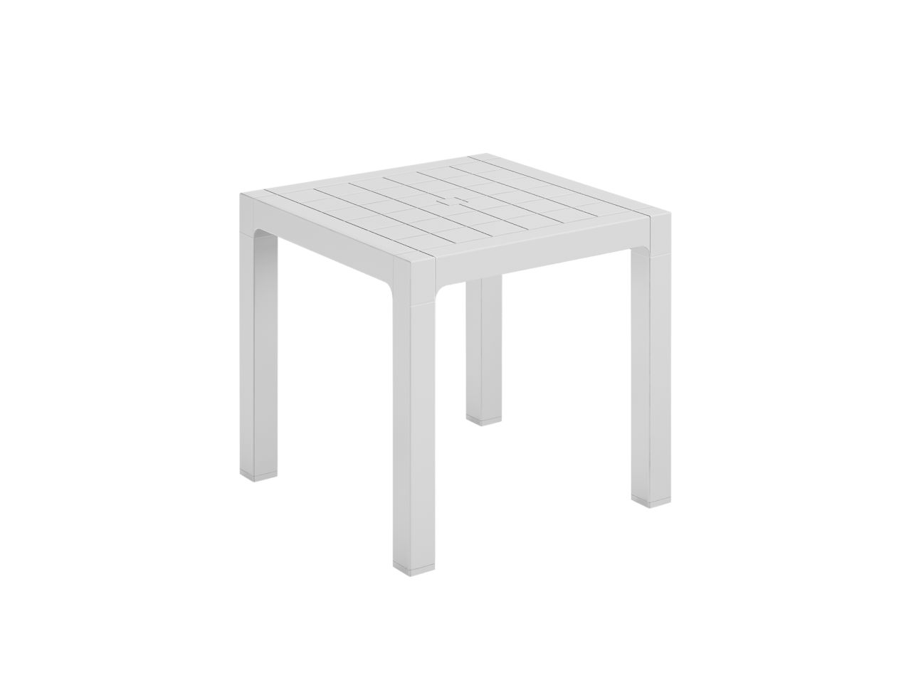 TAVOLO ARES 80×80 BIANCO PHCA8