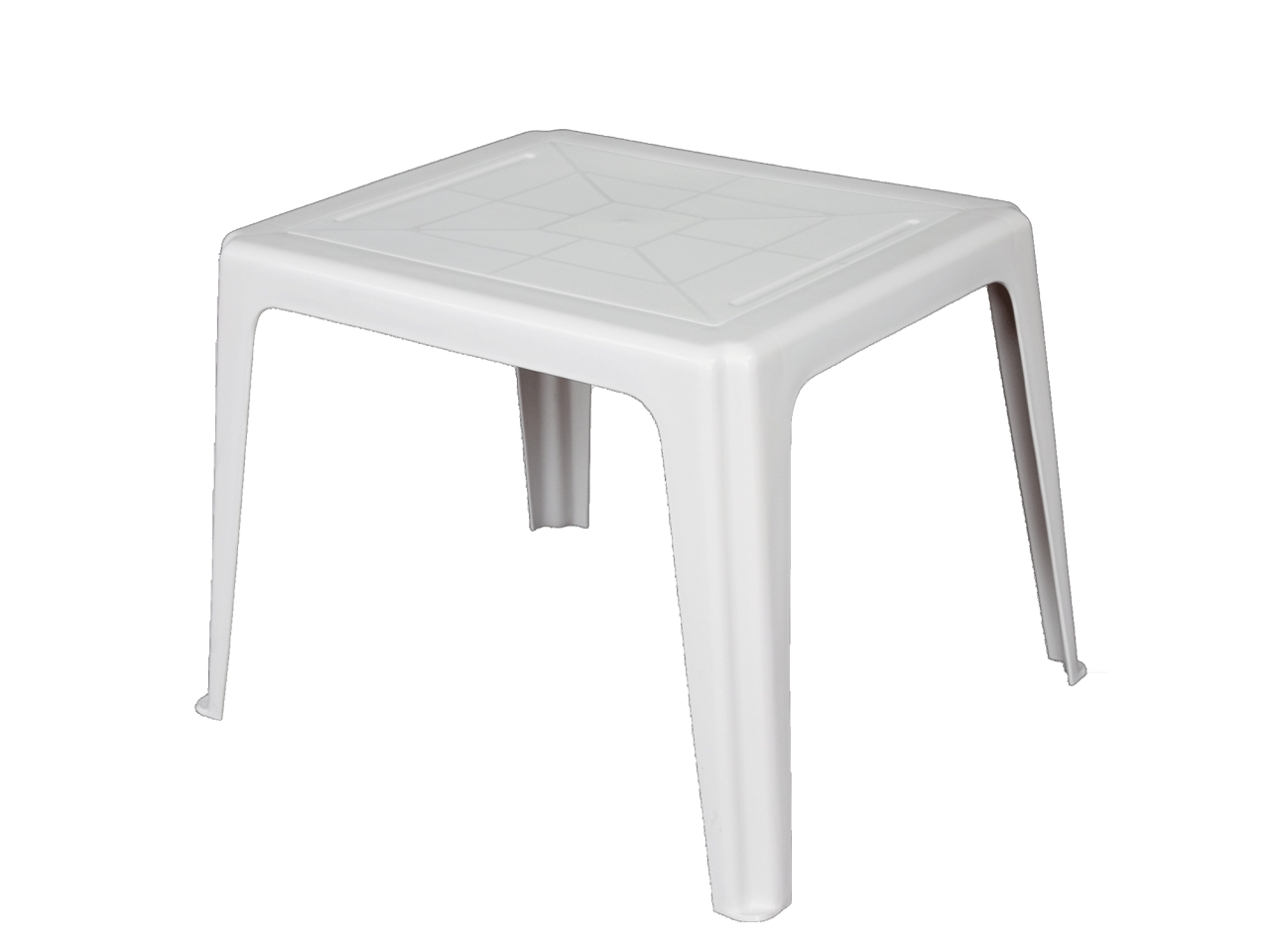 TAVOLINO ELBA 62X52X42CM BIANCO