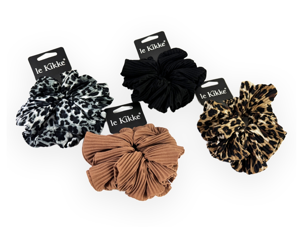 SCRUNCHIES PLISSE’ ANIMALIER FC34225 SCRUNCHIES PLISSE’ ANIMALIER FC34225
