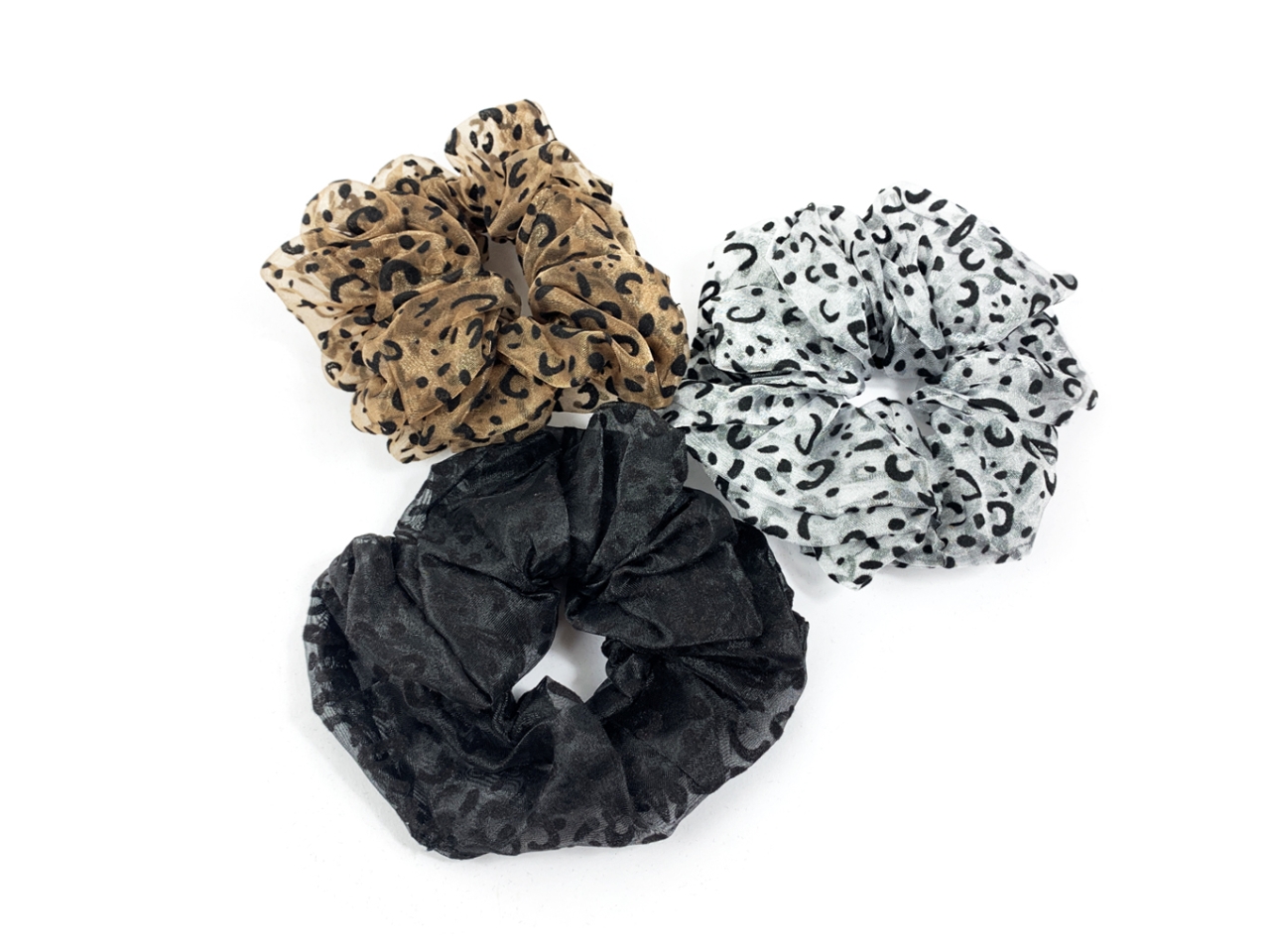 SCRUNCHIES ORGANZA ANIMALIER FC34162 SCRUNCHIES ORGANZA ANIMALIER FC34162