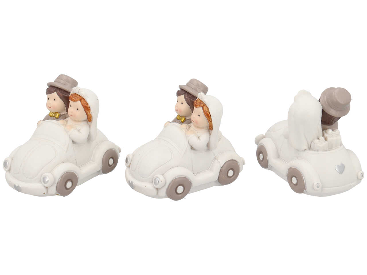 COPPIA SPOSI RES.GRANDE SU AUTO FU0102