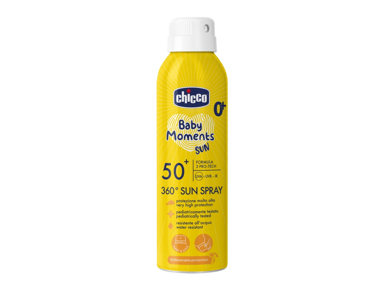 CHICCO SPRAY SOLARE 50 + 150 ML 00012076000000