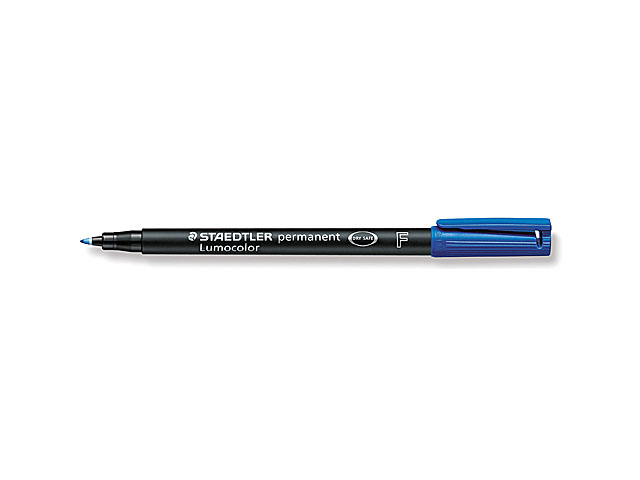 MARCATORE LUMOCOLOR F BLU 10pz 318-3