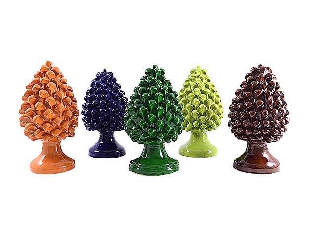 PIGNA CARCIOFO COLORATA GR. ARTIGIANALE 30x10cm