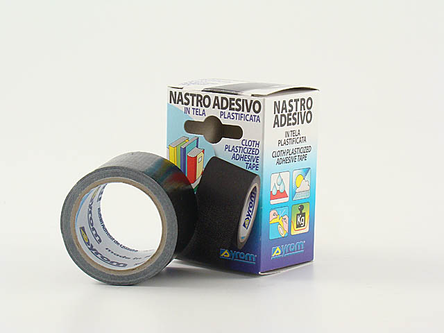 NASTRO ADESIVO TES702NERO 38mm/2,7mt 0007577
