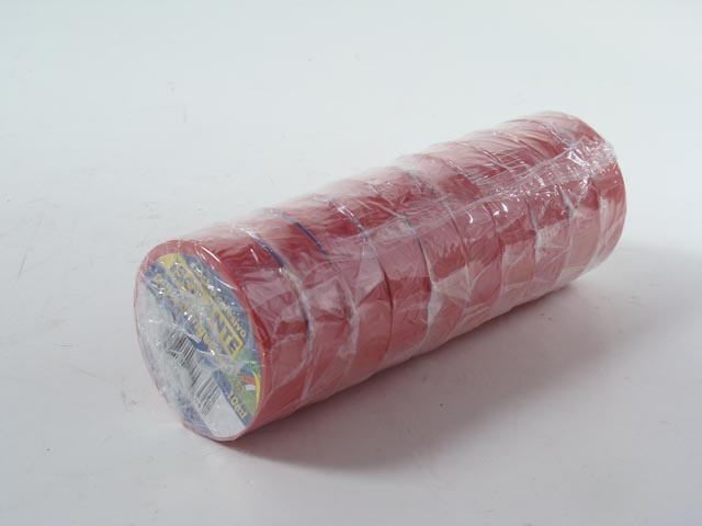 NASTRO ISOLANTE 290 ROSSO 10pz 15/10 0004844