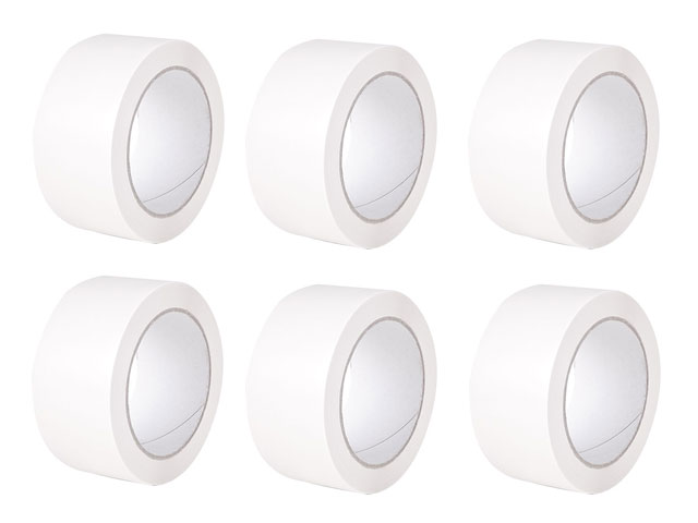 NASTRO IMBALLAGGIO BIANCO 6pz 0005691