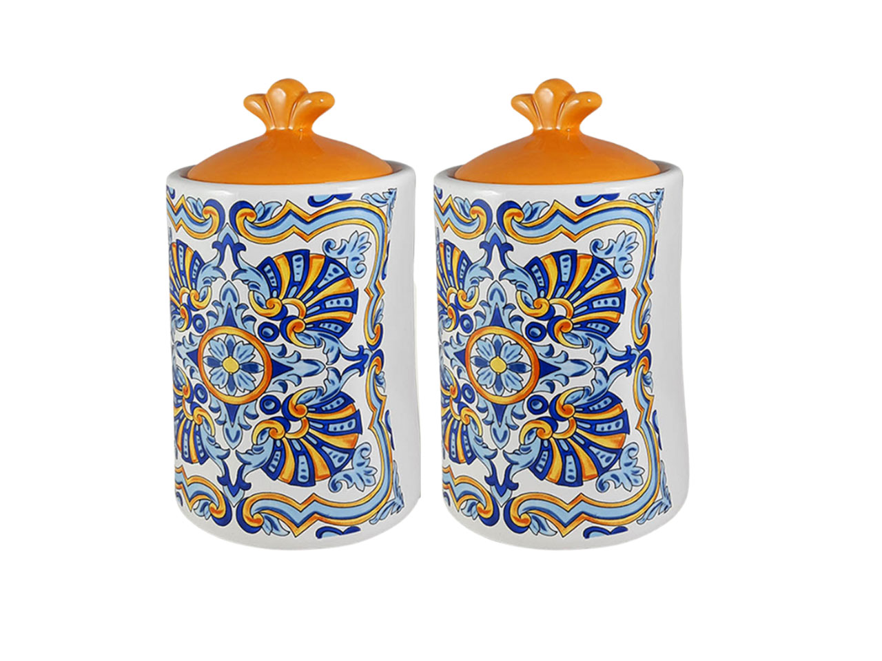 L.PUERTORICO BARATTOLO 2pz 11x11x18cm 56884 L.PUERTORICO BARATTOLO 2pz 11x11x18cm 56884