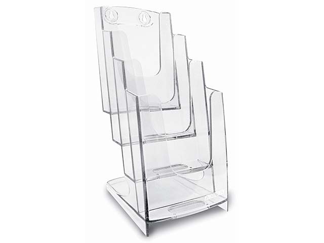 PORTADEPLIANT FORMATO 9,9x21cm 4 TASCHE 70A64