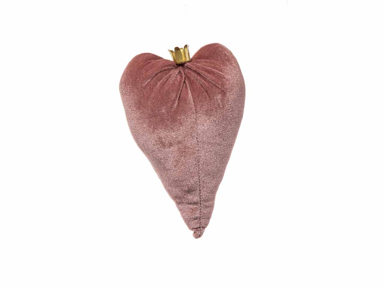 CUORE IN VELLUTO CM.25 ROSA N23401_04