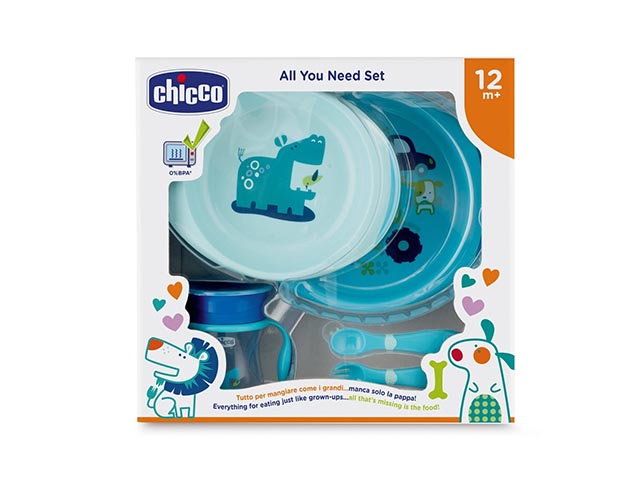 SET PAPPA 12M+ AZZURRO 00016201200000