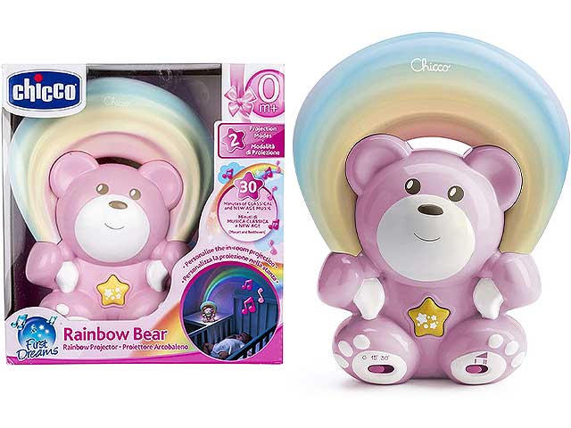 CHICCO GIOCO RAINBOW BEAR PINK 104741