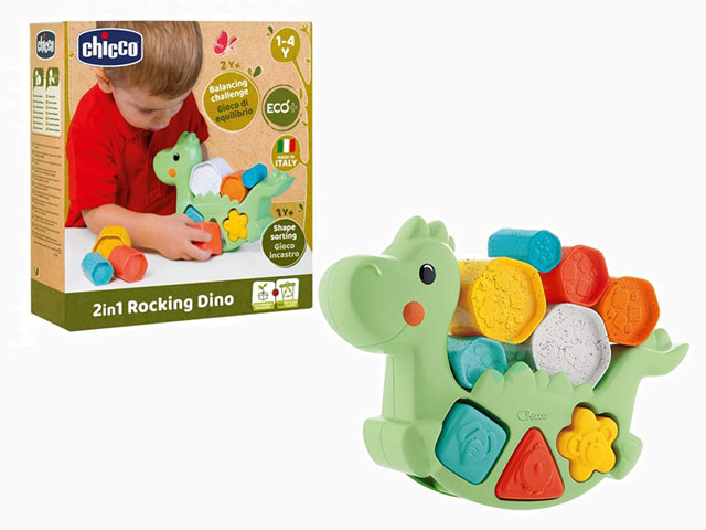 CHICCO GIOCO ROCKING DINO ECO 104991000
