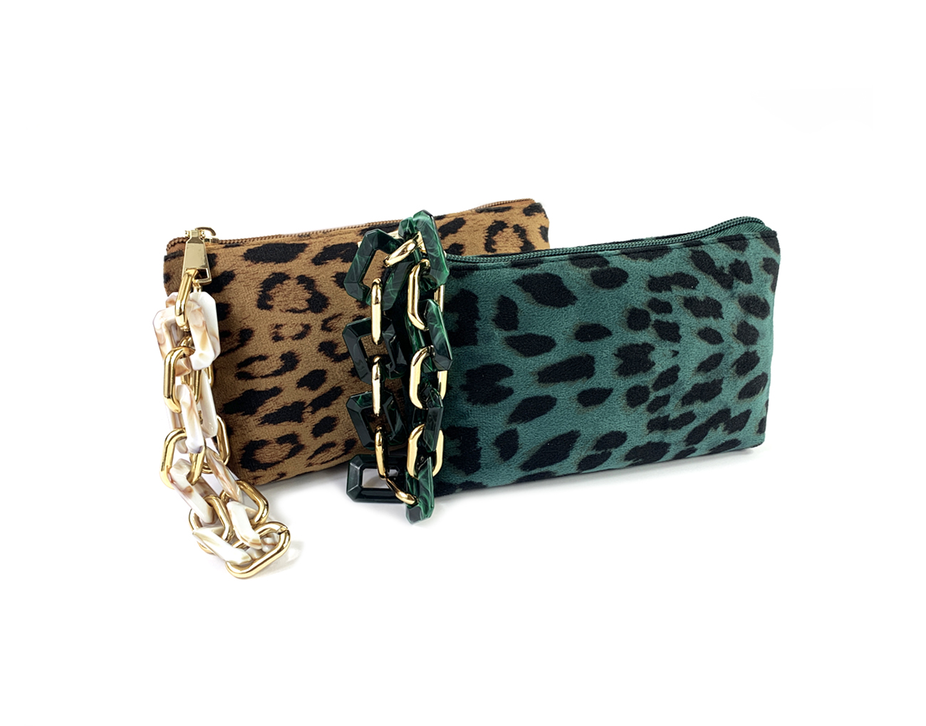 POCHETTE VELVET ANIMALIER CB0895
