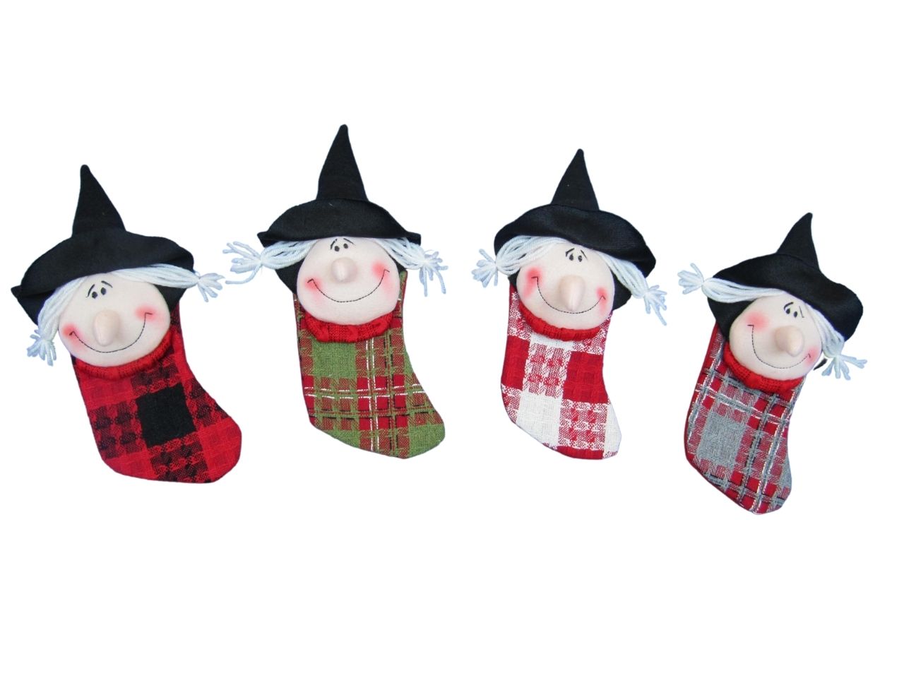 CALZA PER EPIFANIA IN STOFFA 18CM 302