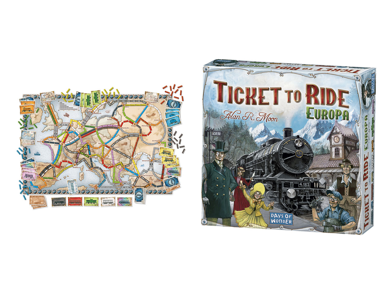 GIOCO TICKET TO RIDE EUROPA 8500