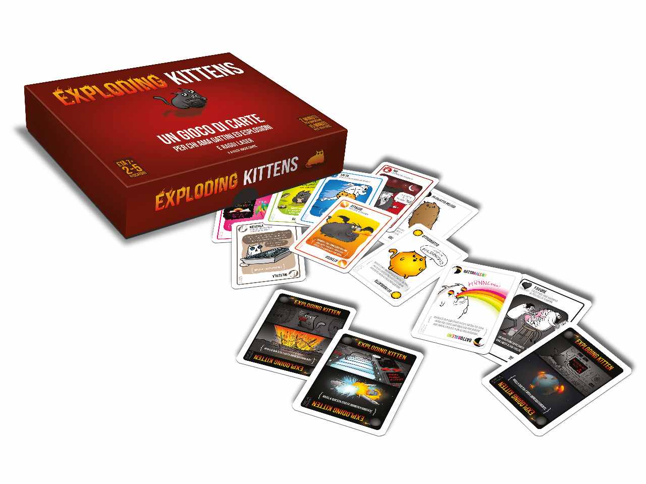 GIOCO DA TAVOLA EXPLODING KITTENS 8615