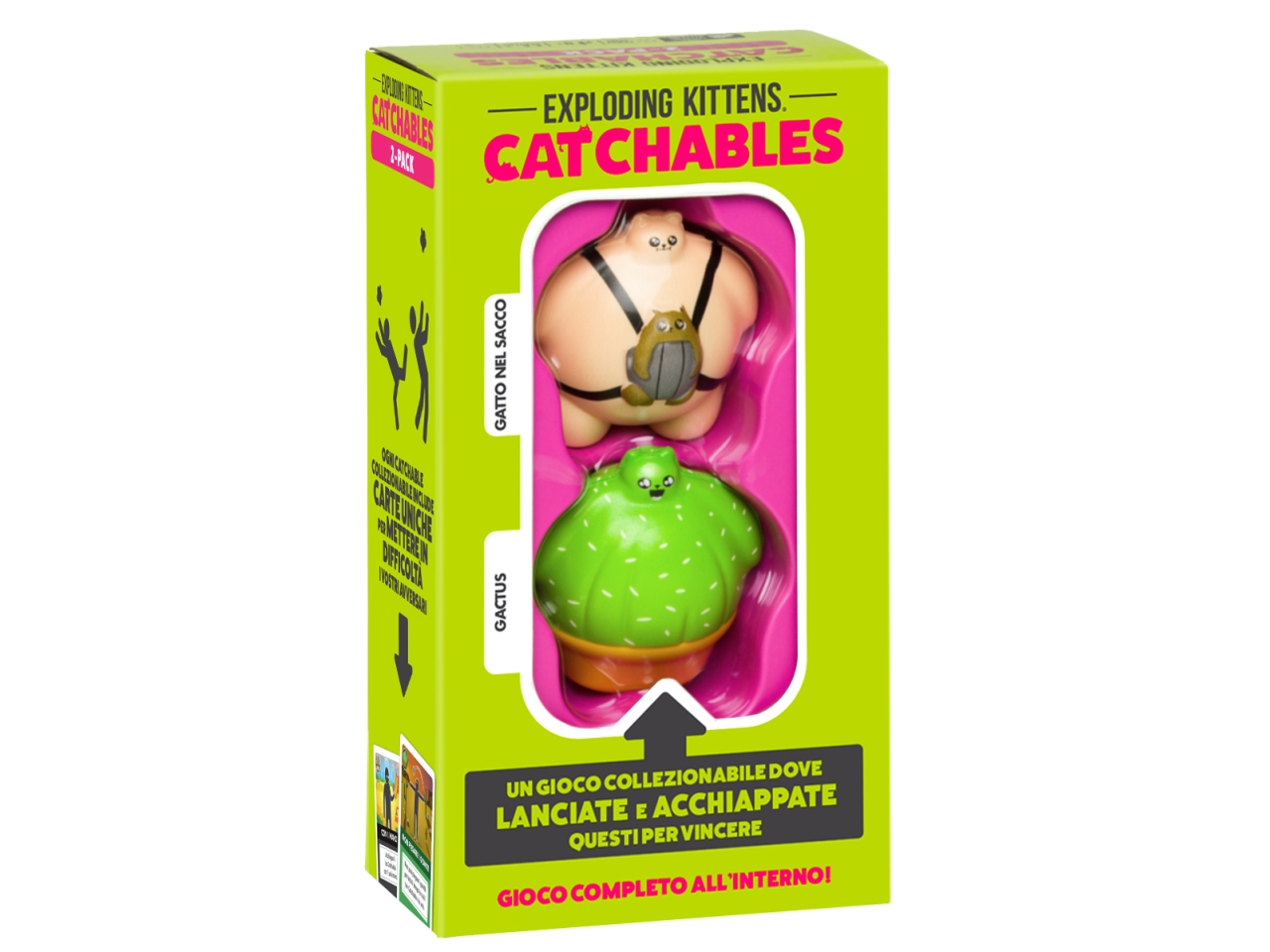 GIOCO CATCHABLES GATTO NEL SACCO 8665