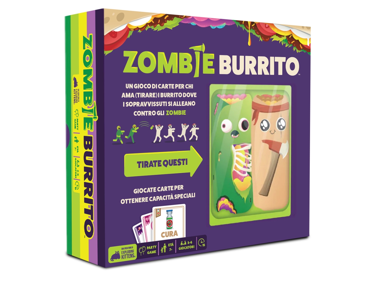 GIOCO ZOMBIE BURRITO 8662