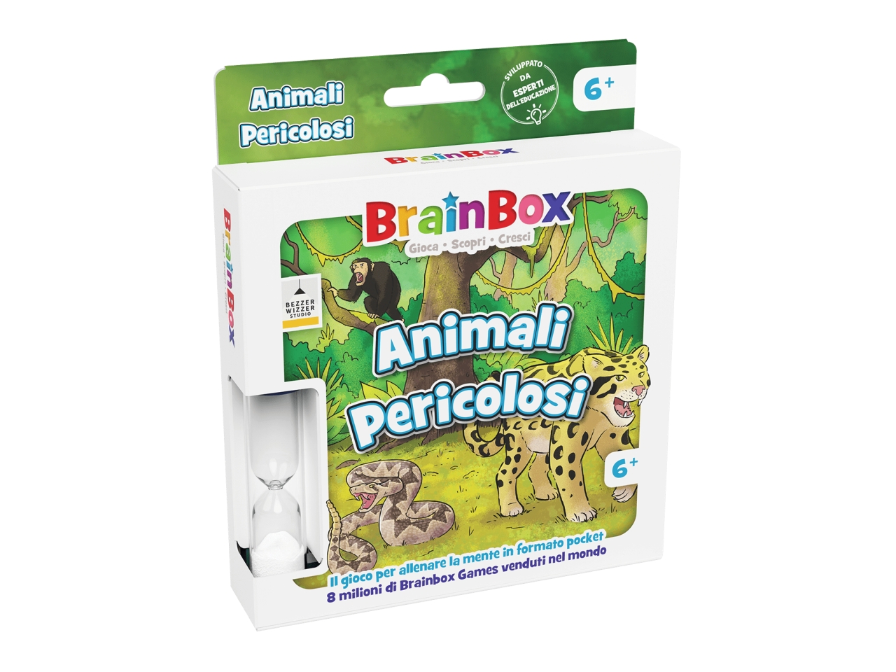 GIOCO BRAINBOX ANIMALI PERICOLOSI 6812