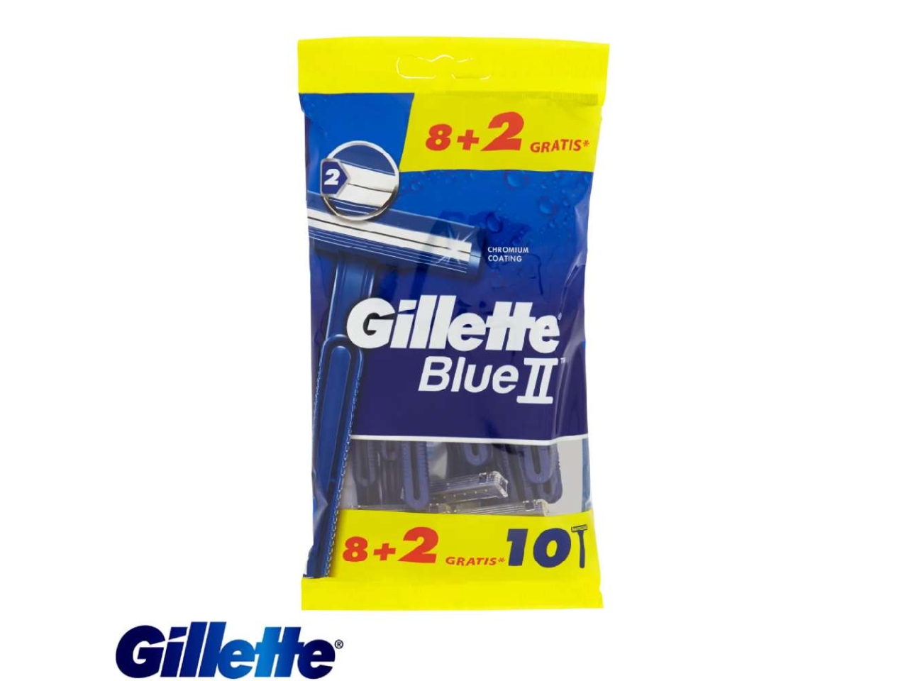 GILLETTE BLUE 2 USA  GETTA 10 LAMETTE$