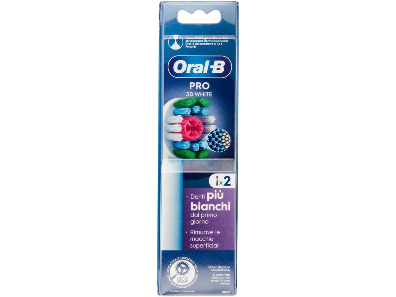 ORAL B VITALITY 2 RICAMBI 3D WHITE$