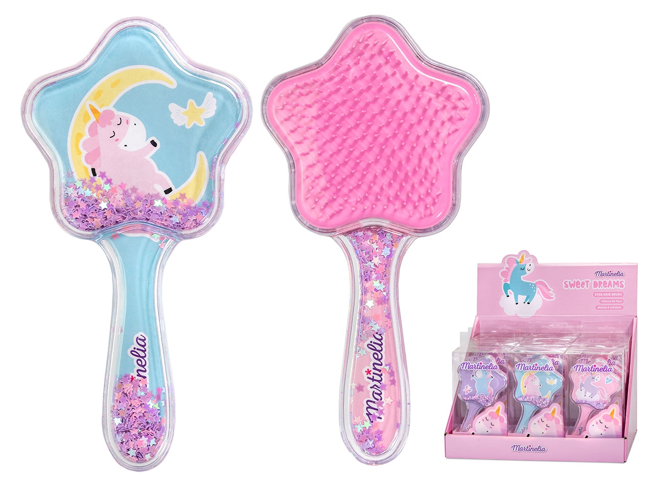 MARTINELIA UNICORN GLIT.SPAZZOLA 20201W