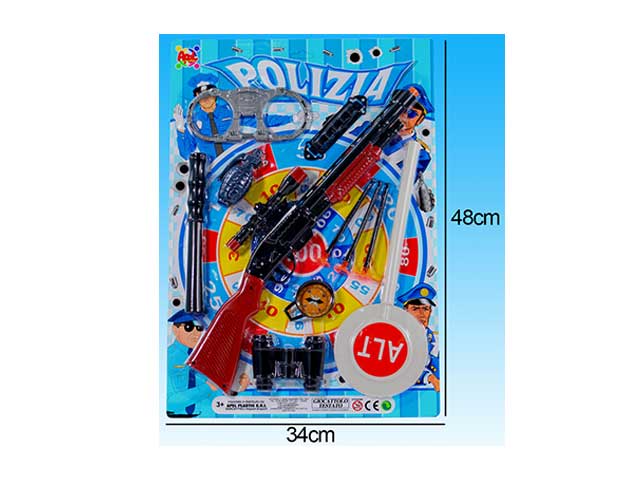 FUCILE POLIZIA C/PALETTA STOP 38921