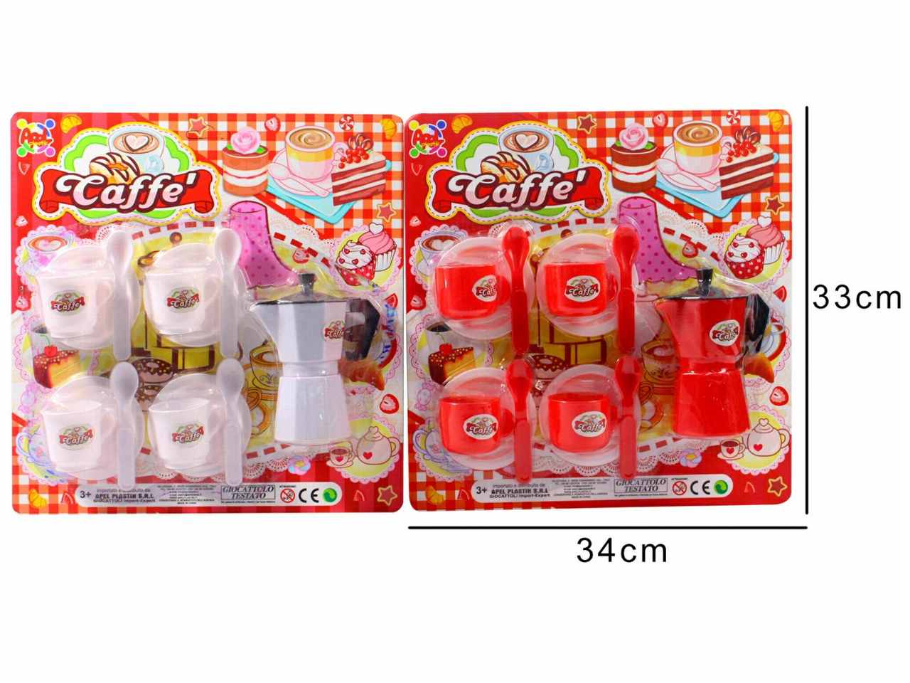 SET TAZZIENE CAFFE’ E CAFFETTIERA ASS. 39467