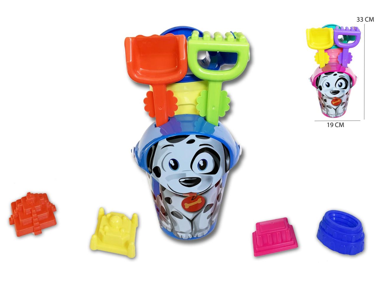 SET COMPLETO MARE CON 4 GRAFICHE 11525