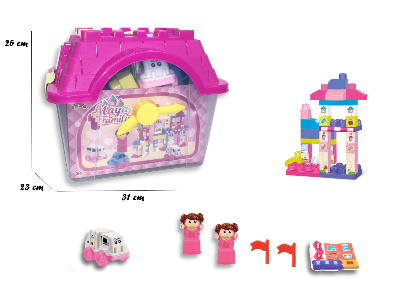 SET COSTRUZIONI MAYA FAMILY 11545