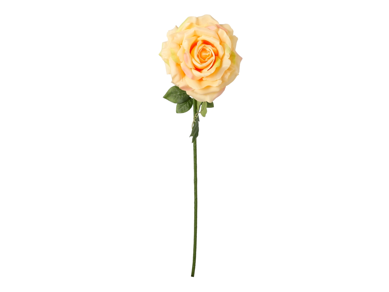 ROSA SINGOLA 100CM ARANCIONE A34862_05