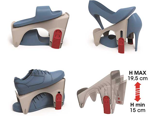 P.SCARPE 2pz 20x14xh15cm 10220