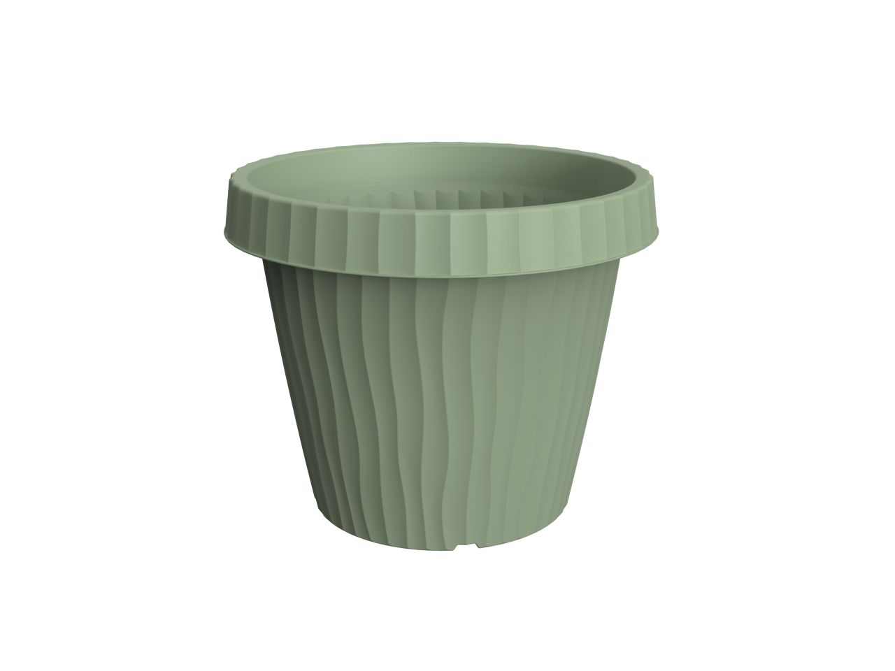 VASO ONDA D.25CM COLORE SALVIA 31412