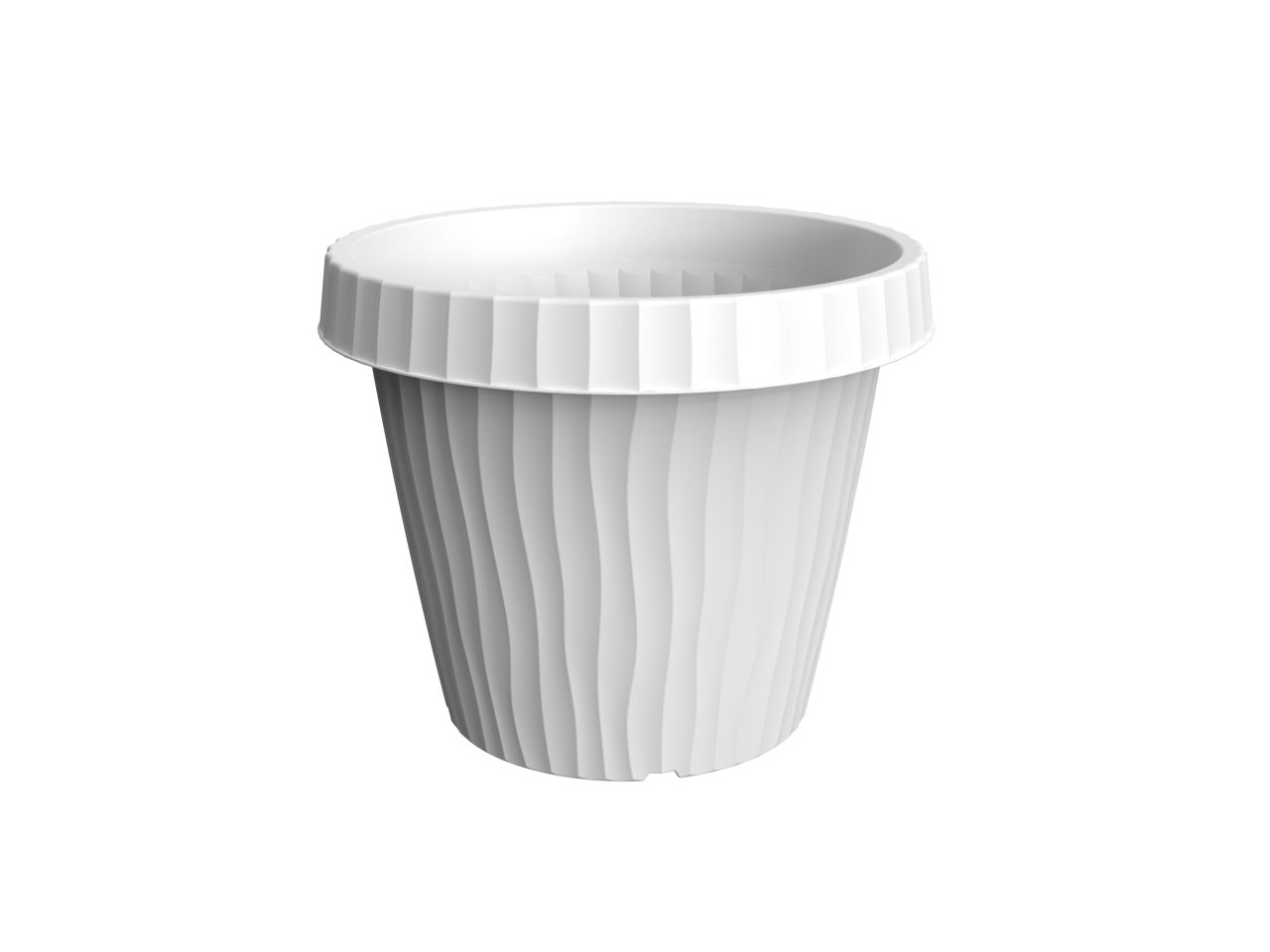 VASO ONDA D.40CM COLORE GHIACCIO 31440