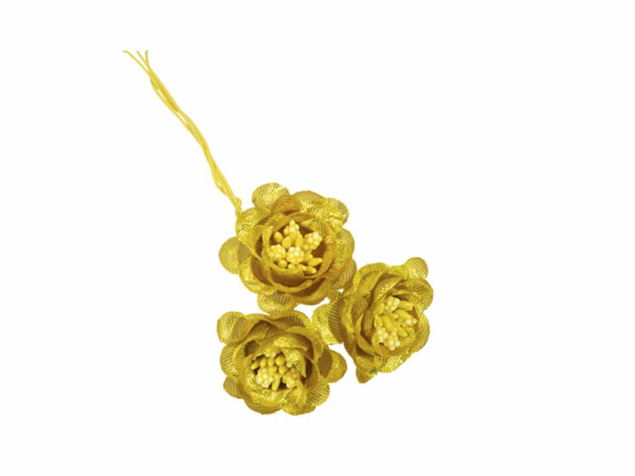 FIORE LAME’ CON GELSINA COL.36pz. FB0347-ORO