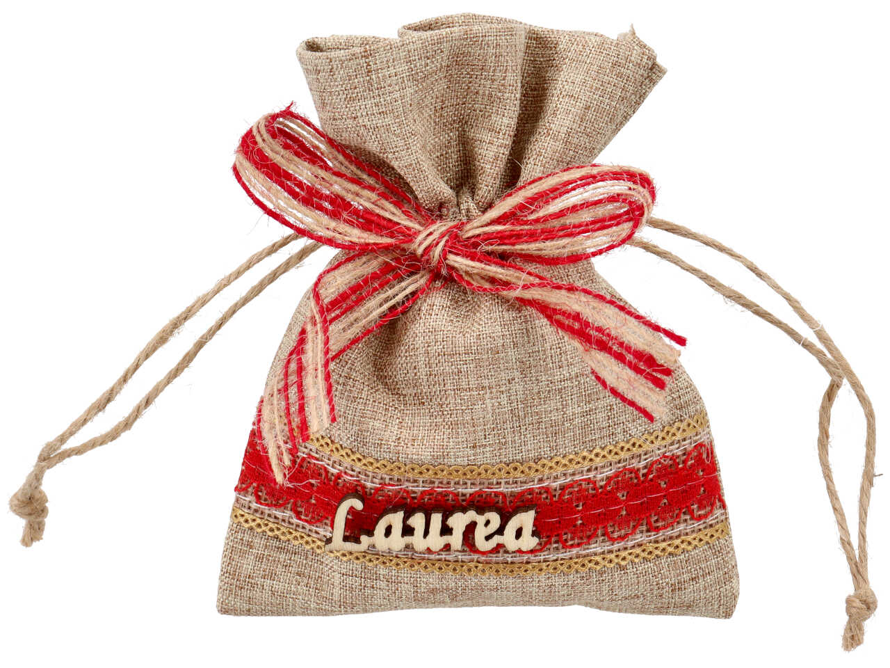 SACCHETTO IN YUTA CON LAUREA A2751